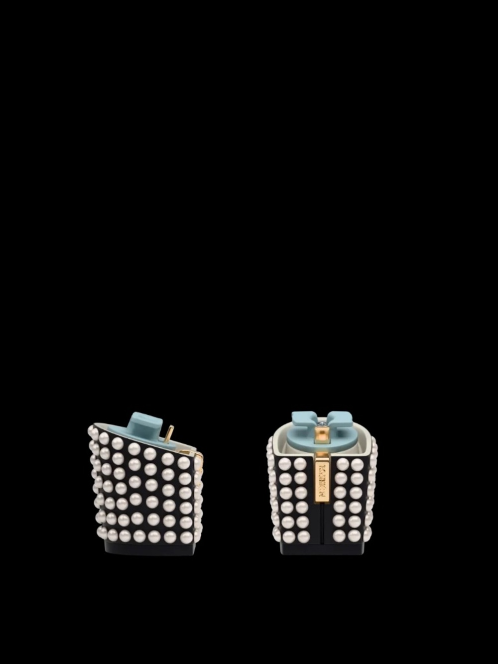 Pashion Footwear Block Heel Kit 3 Coal Pearl Drop Size 9-11